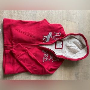 Boys Abercrombie zip up hooded sweater, Size 7/8